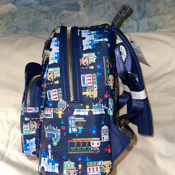 AUTHENTIC DISNEY PARKS EXCLUSIVE LOUNGEFLY Backpack - Picture 4 of 5